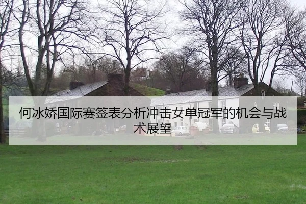 何冰娇国际赛签表分析冲击女单冠军的机会与战术展望
